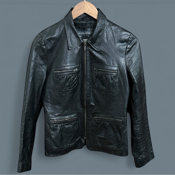 Jackets & Blazers - Black Leather Jacket